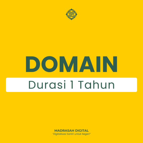 Domain ".ponpes.id" | 1 Tahun